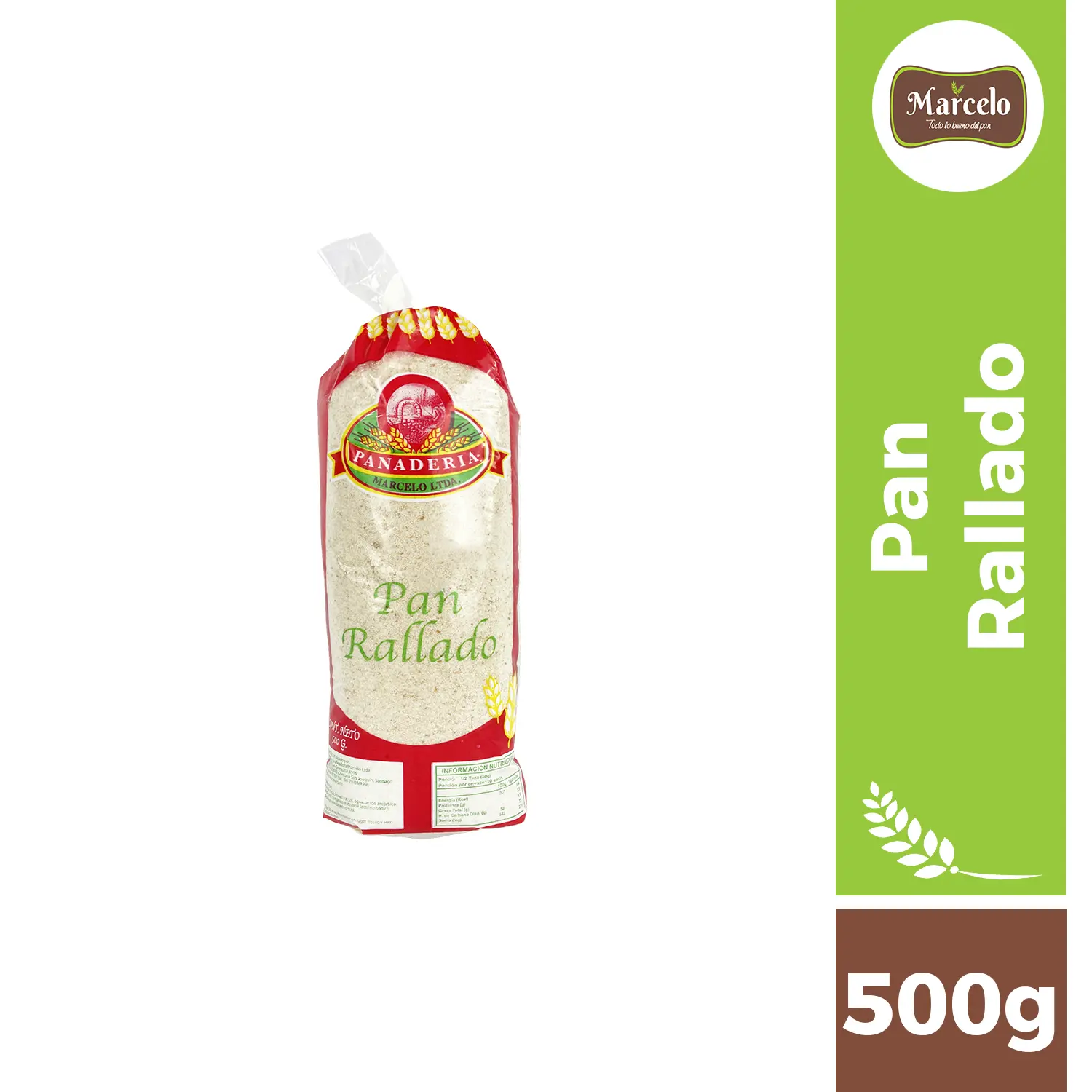 Pan rallado 500g Marcelo