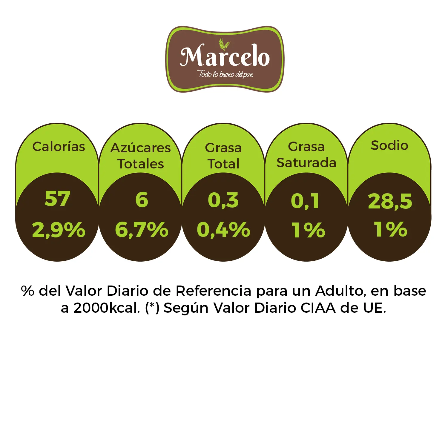 Queque sabor platano 250g Marcelo - Imagen 3