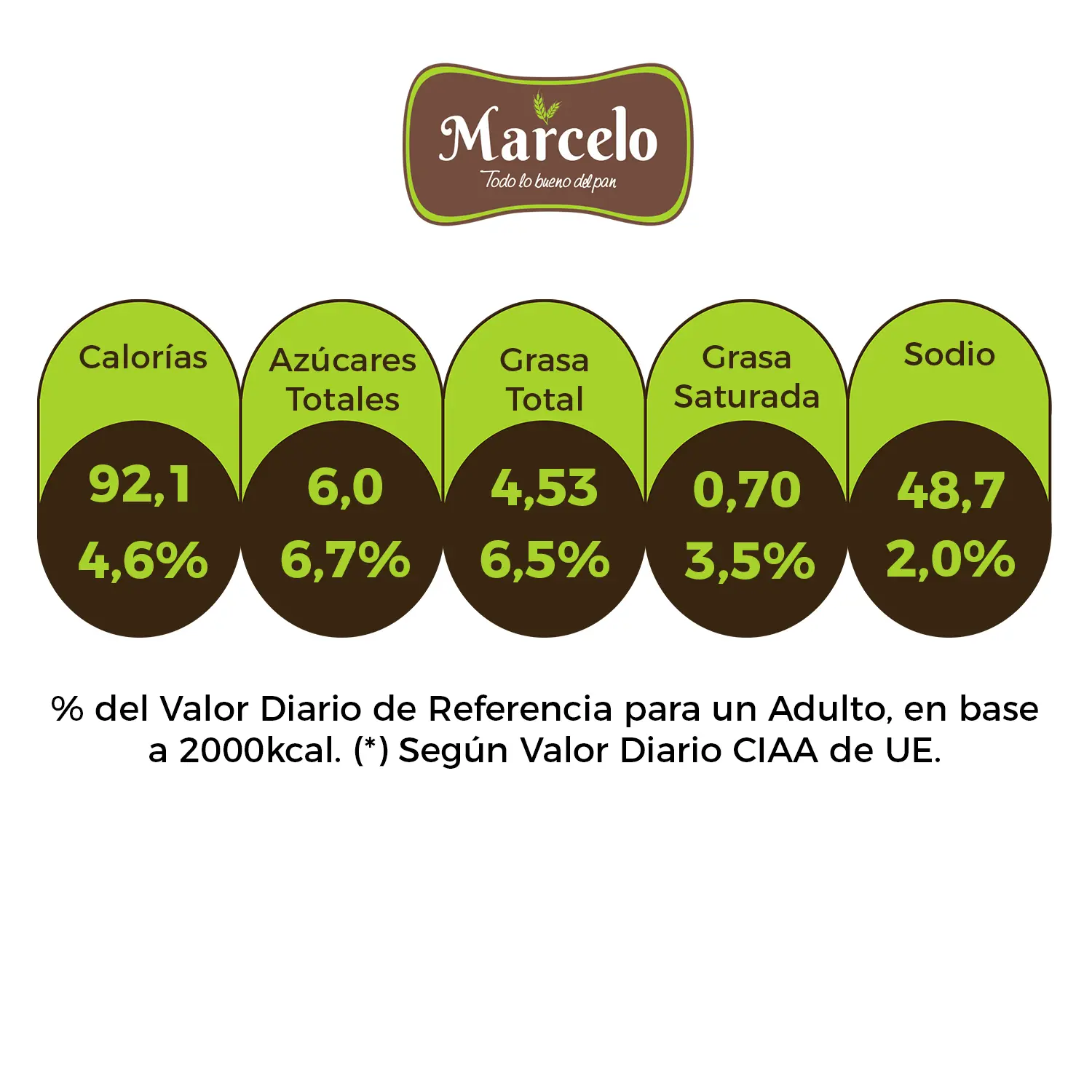 Queque sabor vainilla 240g Marcelo - Imagen 3