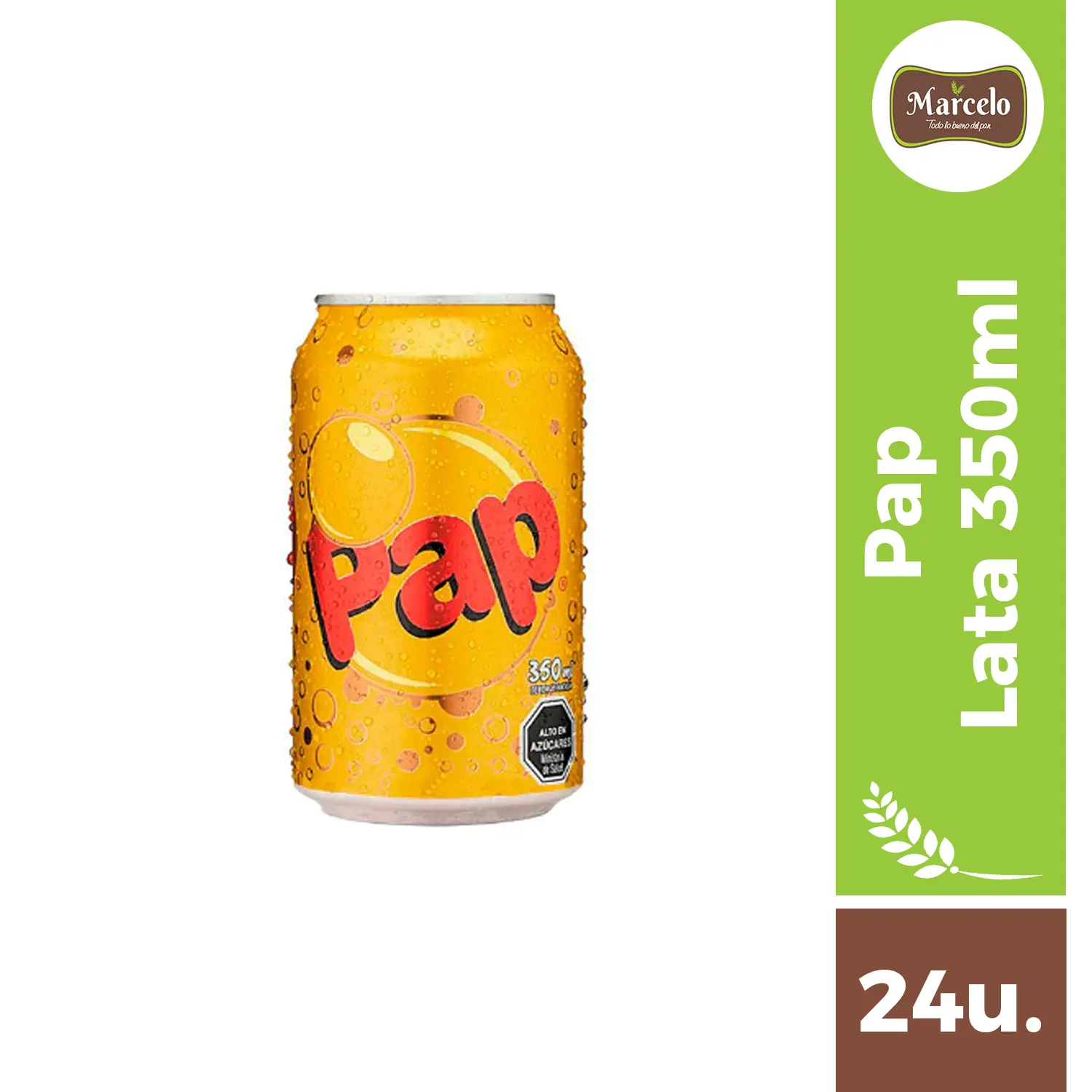 Bebida Pap Lata 350ml 24 unidades